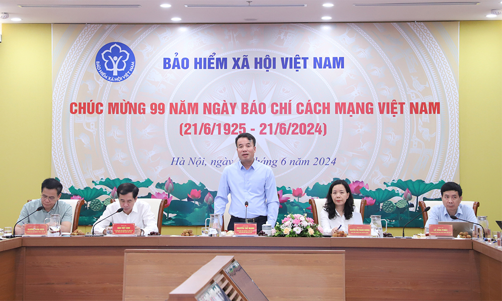 Tổng Giám đốc  Nguyễn Thế Mạnh: Báo chí góp phần nâng cao ý thức, trách nhiệm trong thực hiện chính sách BHXH, BHYT
