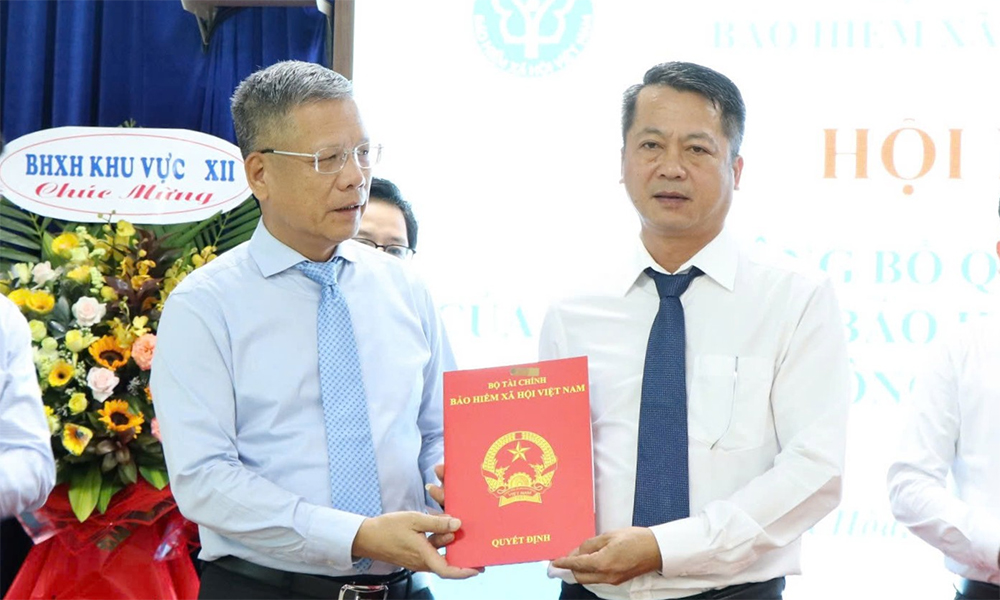 Điều động, bổ nhiệm ông Nguyễn Mạnh Tú giữ chức vụ Giám đốc BHXH khu vực XXIV