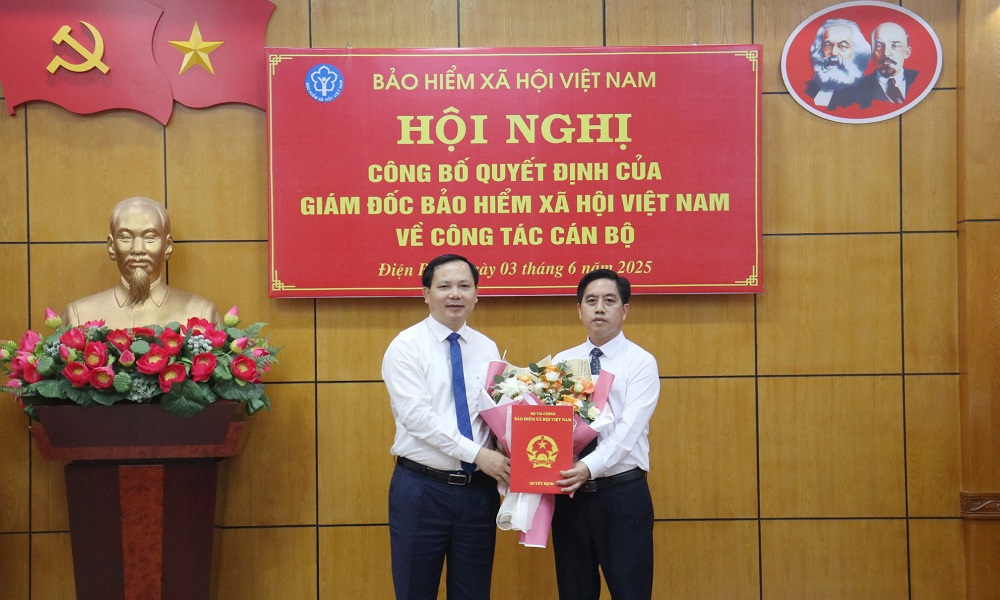 Ông Trần Sơn giữ chức vụ Giám đốc BHXH Khu vực III từ ngày 1/6