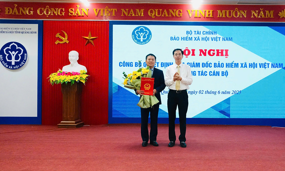 Ông Trần Anh Tuấn được bổ nhiệm Giám đốc BHXH Khu vực XVI