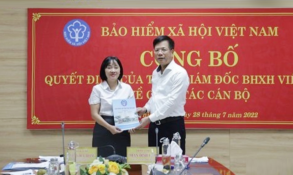 Bà Bùi Thị Thu Lý giữ chức Phó Giám đốc BHXH tỉnh Thừa Thiên Huế