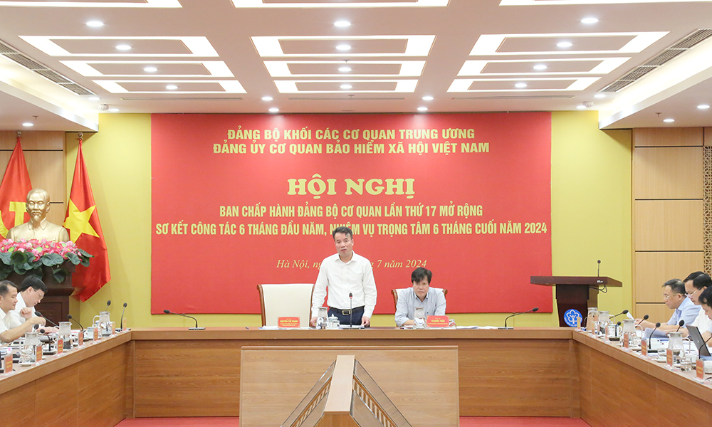 Đảng ủy cơ quan BHXH Việt Nam triển khai nhiệm vụ 6 tháng cuối năm