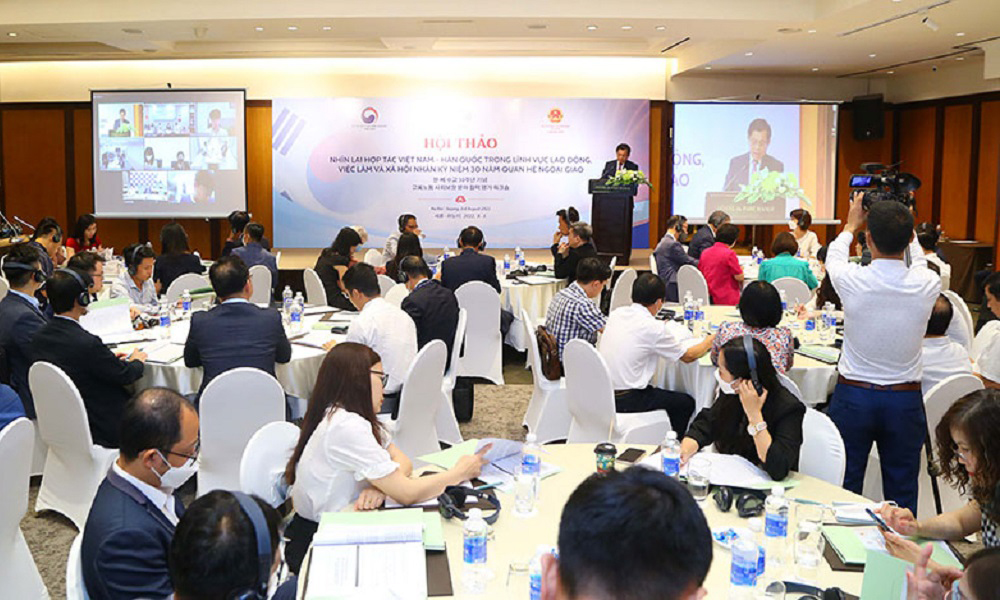 Tăng cường hợp tác về lao động, việc làm giữa Việt Nam- Hàn Quốc