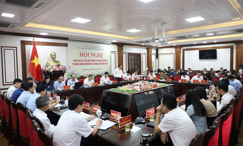 Ban chỉ đạo thực hiện chính sách BHXH, BHYT tỉnh Hà Nam triển khai nhiệm vụ 6 tháng cuối năm