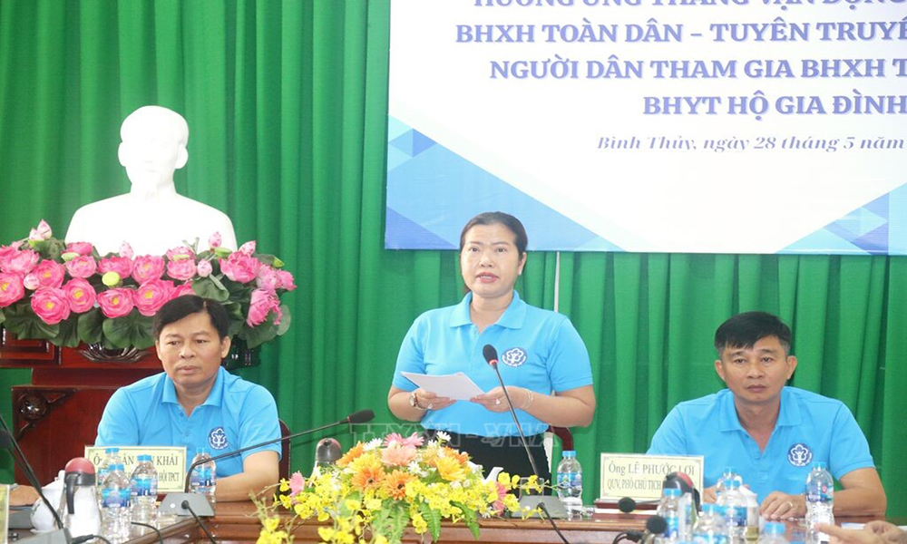 TP.Cần Thơ: Đã thành lập xong Ban Chỉ đạo thực hiện chính sách BHXH, BHYT các cấp