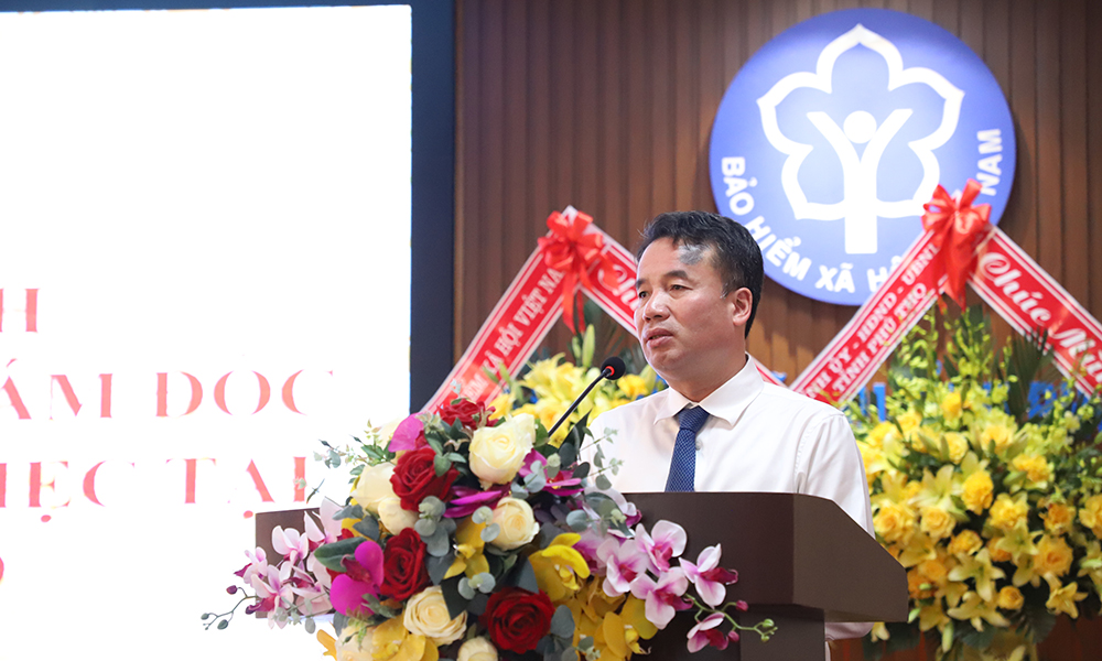 Tổng Giám đốc BHXH Việt Nam làm việc tại BHXH tỉnh Phú Thọ