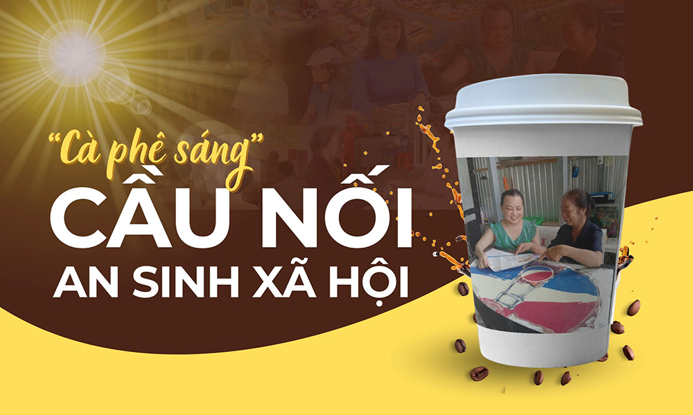 TP.Ngã Bảy (Hậu Giang): “Cà phê sáng”- Cầu nối an sinh xã hội