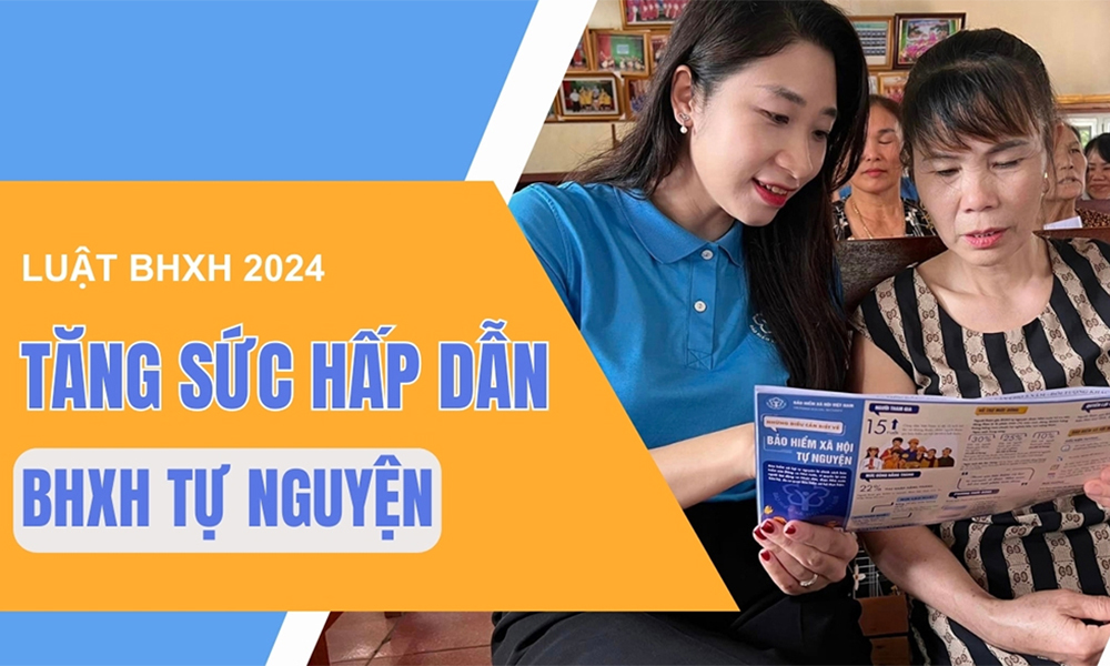 Tăng sức hấp dẫn của BHXH tự nguyện