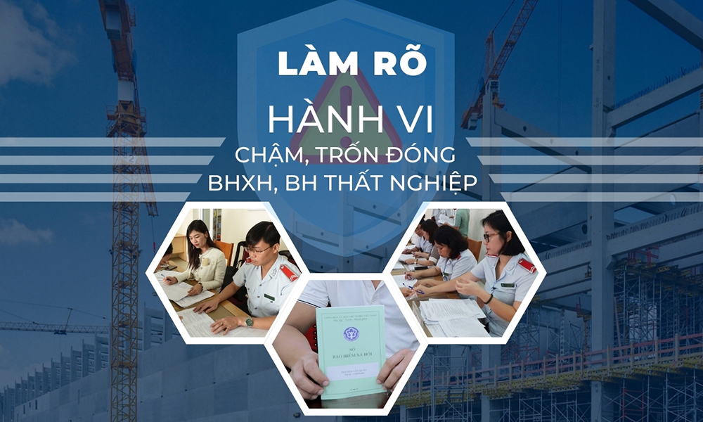 Làm rõ hành vi chậm đóng, trốn đóng BHXH, BH thất nghiệp