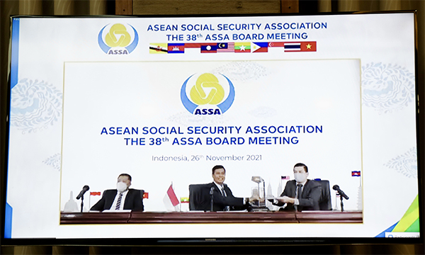 Cơ quan Quản lý ASXH về xã hội Indonesia tiếp nhận chức Chủ tịch ASSA nhiệm kỳ 2021-2022