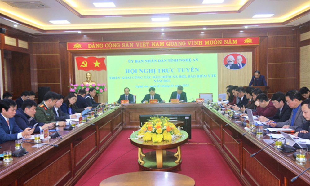 UBND tỉnh Nghệ An: Triển khai công tác BHXH, BHYT năm 2023