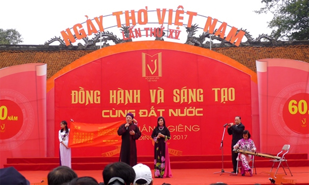 Ngày thơ Việt Nam 2023 sẽ diễn ra tại Hoàng Thành Thăng Long