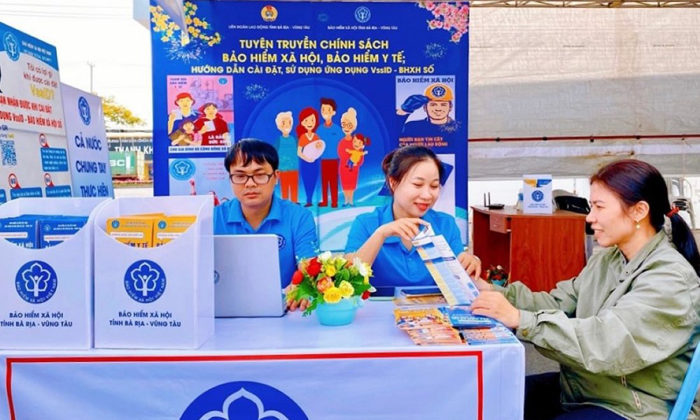 Bà Rịa-Vũng Tàu: Tổ chức gian hàng BHXH hỗ trợ NLĐ tại Chương trình Tết Sum vầy-Xuân chia sẻ