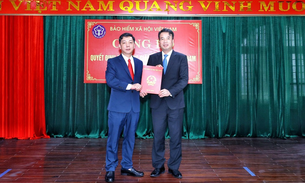 Bổ nhiệm ông Nguyễn Duy Phương giữ chức Giám đốc BHXH tỉnh Vĩnh Phúc