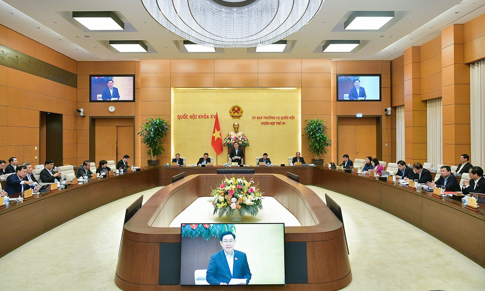 Ủy ban Thường vụ Quốc hội khai mạc Phiên họp thứ 31 