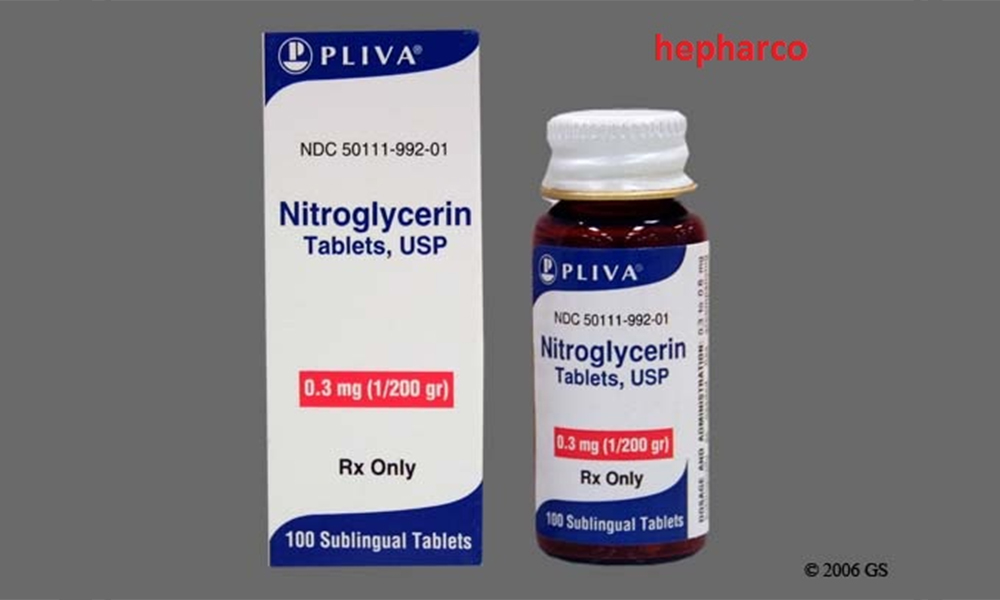 Nitroglycerin- thuốc giãn mạch có nhiều dạng bào chế