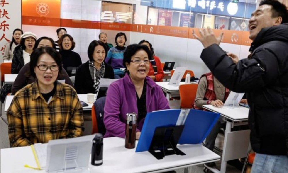Các lớp học năng khiếu thu hút đông đảo người cao tuổi Trung Quốc