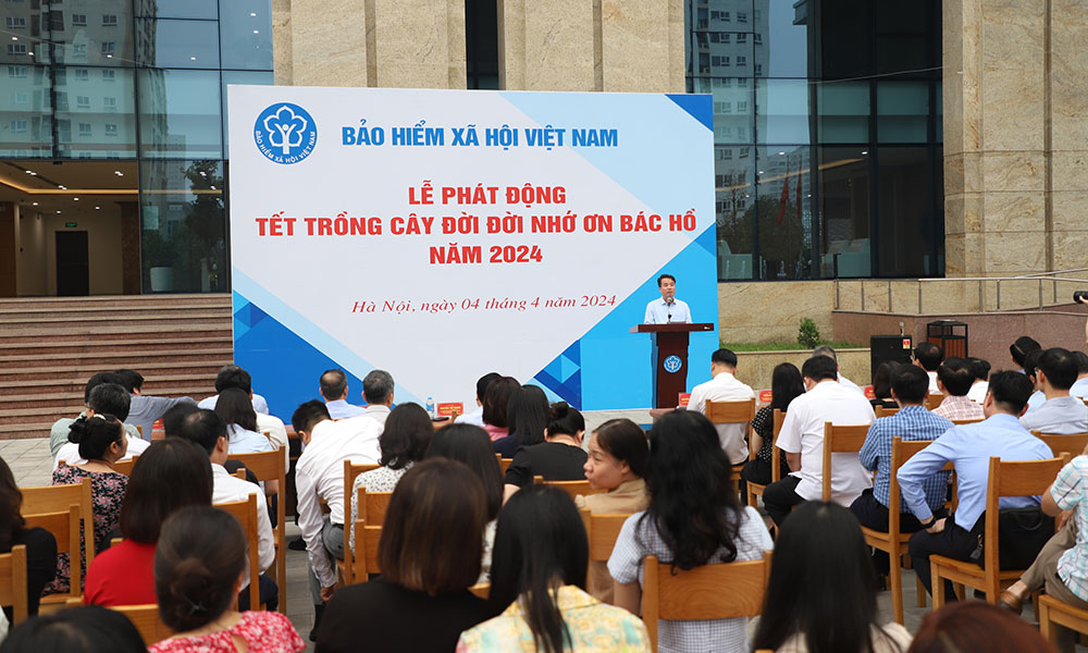 BHXH Việt Nam phát động “Tết trồng cây đời đời nhớ ơn Bác Hồ” năm 2024
