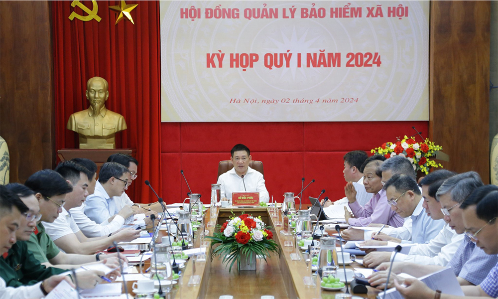 Hội đồng quản lý BHXH họp Kỳ quý I năm 2024