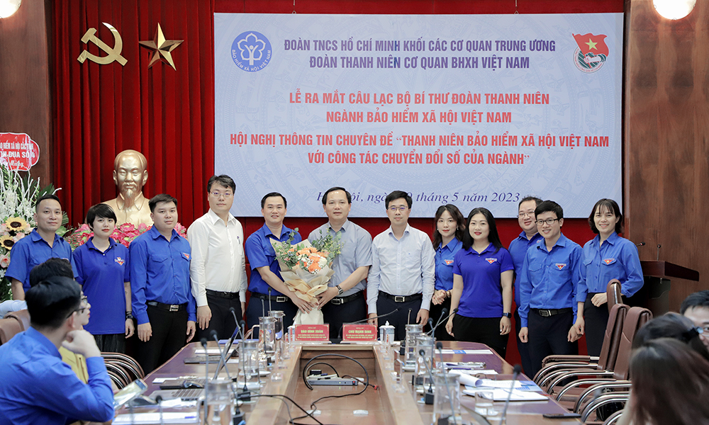 Ra mắt CLB Bí thư Đoàn Thanh niên ngành BHXH Việt Nam