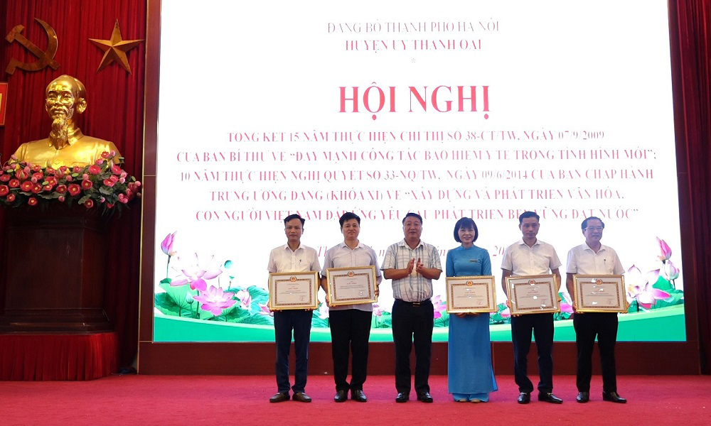 Huyện Thanh Oai (Hà Nội): Đẩy mạnh công tác BHYT trong tình hình mới
