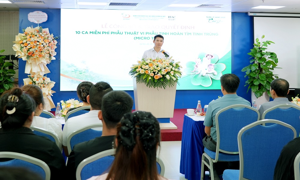 Gieo mầm yêu thương cho những cặp vợ chồng hiếm muộn