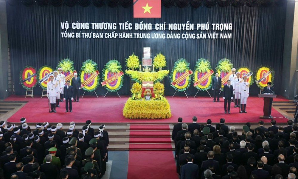 Kính cẩn vĩnh biệt Tổng Bí thư Nguyễn Phú Trọng- Nhà lãnh đạo đặc biệt xuất sắc của Đảng và dân tộc