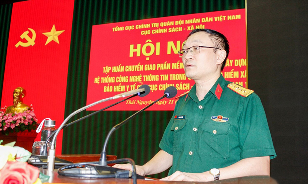 Tập huấn chuyển giao phần mềm quản lý BHXH, BHYT trong quân đội