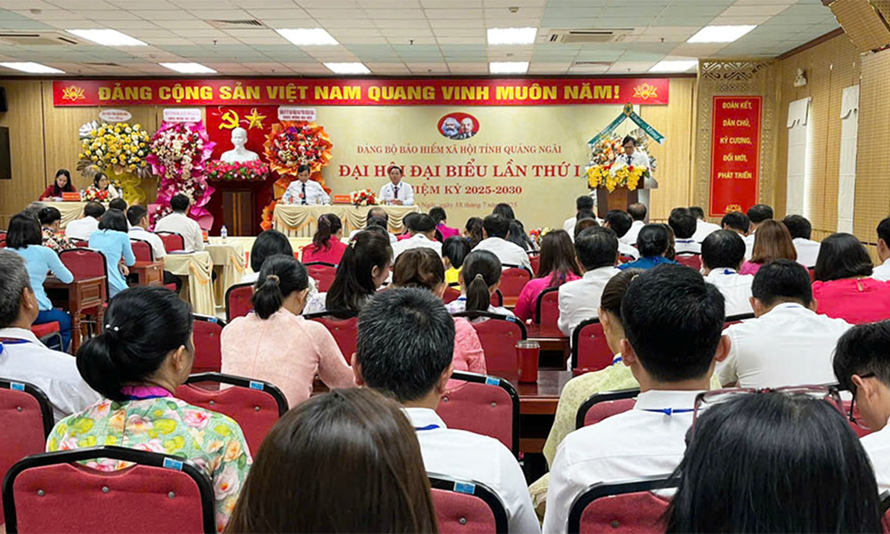 Đảng bộ BHXH tỉnh Quảng Ngãi: Phát huy bản lĩnh chính trị từ nhiệm kỳ đầu tiên