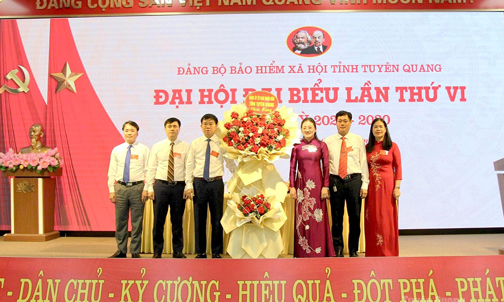 Đảng bộ BHXH tỉnh Tuyên Quang phấn đấu hoàn thành xuất sắc nhiệm vụ giai đoạn 2025 - 2030
