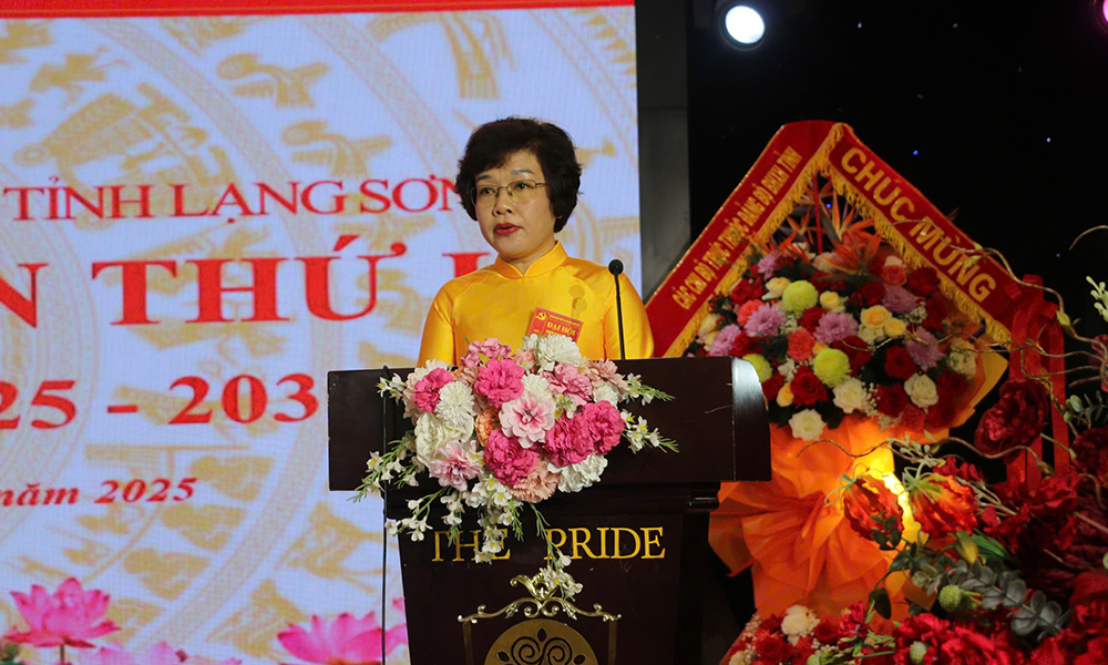 Đại hội Đảng bộ Cơ quan BHXH tỉnh Lạng Sơn  lần thứ I nhiệm kỳ 2025-2030