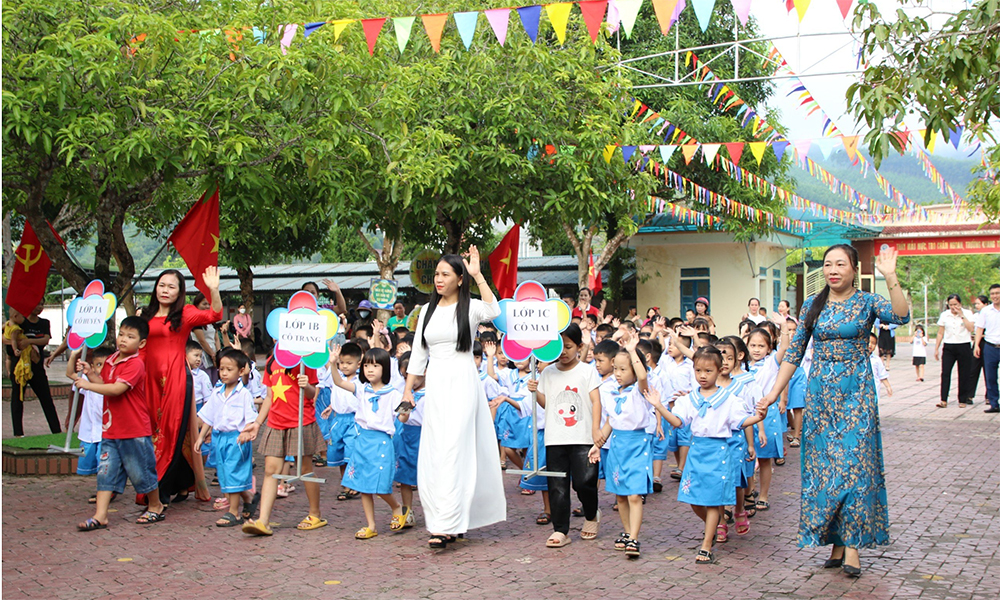 Trường TH thị trấn Vũ Quang (Hà Tĩnh): Điểm sáng trong công tác BHYT học sinh