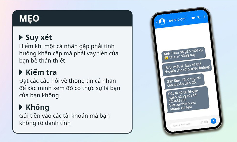 Cảnh giác trước hình thức lừa đảo mạo danh trên không gian mạng