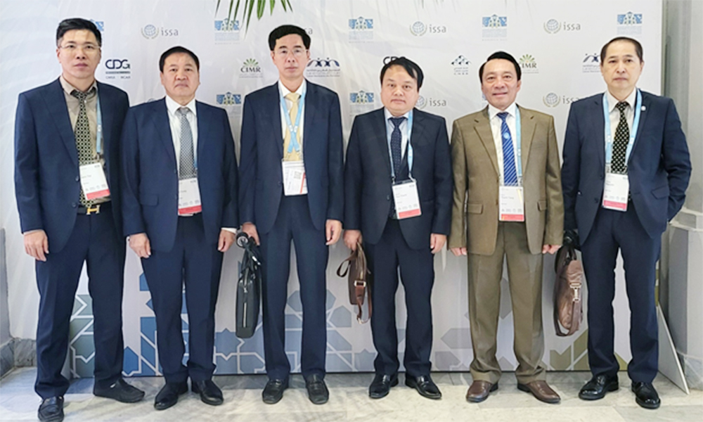 Đoàn đại biểu BHXH Việt Nam tham dự Diễn đàn ASXH thế giới lần thứ 39 tại Ma-Rốc
