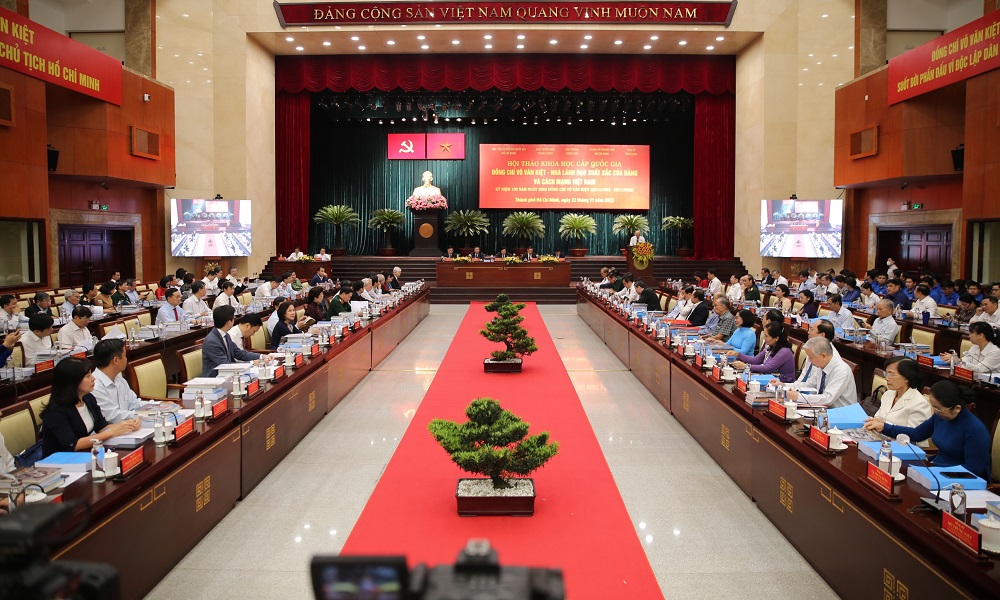 Hội thảo Khoa học cấp quốc gia nhân Kỷ niệm 100 năm Ngày sinh cố Thủ tướng Võ Văn Kiệt