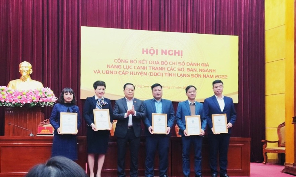 BHXH tỉnh Lạng Sơn: Tiếp tục dẫn đầu chỉ số năng lực cạnh tranh năm 2022