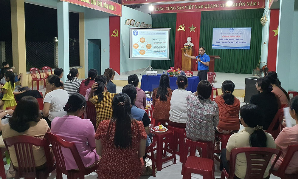 PVI Quảng Nam: 6 tháng phát triển 6.550 người tham gia BHXH tự nguyện, BHYT hộ gia đình